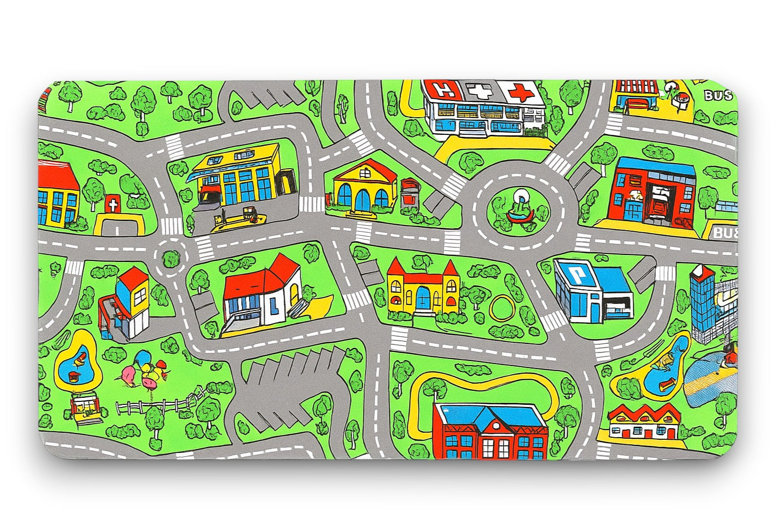 City Mousepad- Childhood Nostalgia