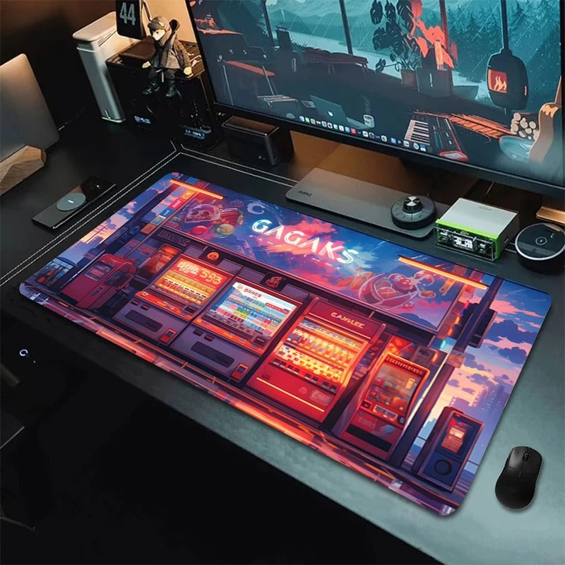 Cozy Night at Japanese Market- Mousepad